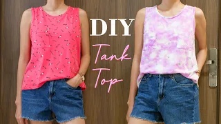 DIY Tank Top Tutorial | How To Make A Tank Top From Scratch