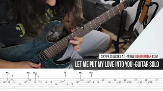Let Me Put My Love Into You AC DC Solo - with TAB