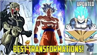 BEST TRANSFORMATIONS IN DOKKAN BATTLE! (Updated) | Dokkan Battle List!