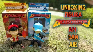 PERTARUNGAN SENGIT!!! Unboxing FIGURA Boboiboy API dan AIR !