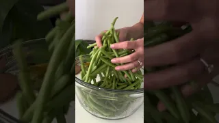 Best ✅ way to eat green beans! #shorts
