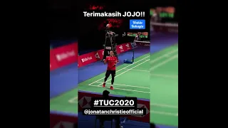 Thomas Cup 2020 | Spektakuler! Jonatan Christie Sukses Mengalahkan Antonsen! #Shorts