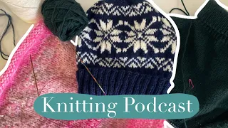 Knitting Podcast Episode 15: Sustainable knitting, scrappy sweaters, free patterns