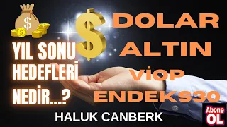 Borsa I Dolar I Altın I VİOP Endeks30 Yıl Sonu Hedefleri Nedir...? TCMB Faiz Kararı Etkisi Ne Olur ?