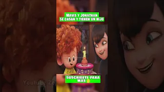 Mavis y Johnny se casan y tienen un hijo mitad vampiro y humano hibrido