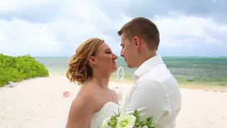 Свадебная церемония в Доминикане на частном пляже