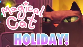 Claymation Cat Gets Cozy by the Fireplace | Magical Cat Holiday Special