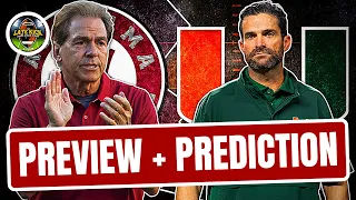 Alabama vs Miami: Preview + Prediction (Late Kick Cut)