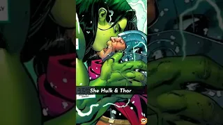 Top 5 most unexpected couple in marvel comics 🤯 || MCU #marvel #shorts