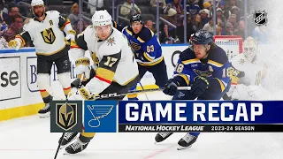 Golden Knights @ Blues 12/6 | NHL Highlights 2023