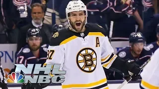 NHL Stanley Cup Playoffs 2019: Bruins vs. Blue Jackets | Game 4 Highlights | NBC Sports