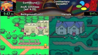 SNES Super Stars 2017 [65] - Earthbound (Any% Glitchless) Race by BackgroundGuy02 and lltemple