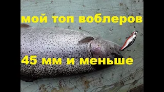 Мой топ воблеров 45 и меньше