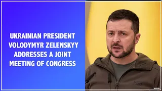 WATCH LIVE: Ukrainian President Volodymyr Zelenskyy Addresses U.S. Congress