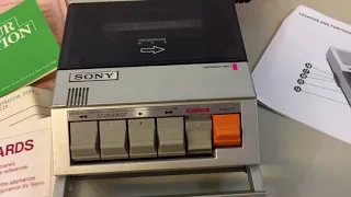 Sony cassette recorder TCM-737