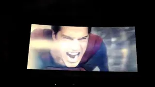 Superman TakeDown World Engine Scene Audiences Reaction (Theatrical)