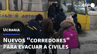 Nuevos "corredores" en Ucrania para evacuar a civiles | AFP