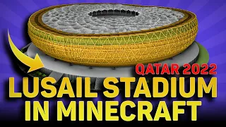 Lusail Stadium in MINECRAFT! Qatar 2022 [DOWNLOAD]