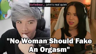 John Gets Called Out For Being "Real Quiet" When Jodi Talks About Being Pleasured