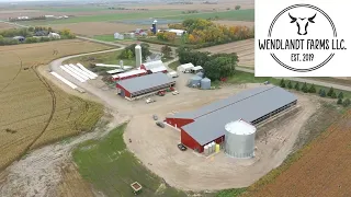 Beef Deep Pit Slat Barn, Hanson Silo , Manure Bubbler, Rubber Mats, Robotic Feeder Paynesville, MN