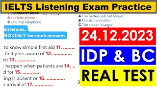 IELTS Listening Practice Test 2023 with Answers | IELTS Listening Practice