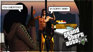 GTA 5 ROLEPLAY - HE CHEATED ON HIS WIFE💔👀 *SHE PULLED UP* 🚗💨 (GTA 5 RP)