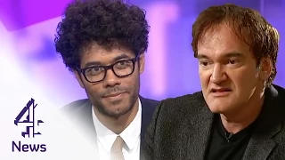 How to ace a TV interview: by Richard Ayoade & Quentin Tarantino | Channel 4 News