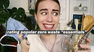 ZERO WASTE SWAPS YOU DON'T ACTUALLY NEED // rating eco essentials pt 1