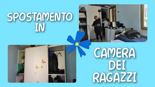 🪻SPOSTAMENTO in CAMERA dei RAGAZZI🪻