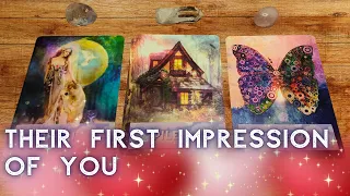 🧐Their First Impression Of You❤️ What Did They Think of You When You First Met ❓ Pick a Card 🪞 Tarot
