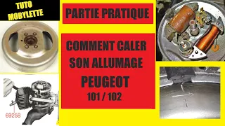 Comment CALER son ALLUMAGE ! Peugeot 101 / 102