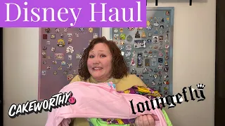 DISNEY HAUL | LOUNGEFLY, BOXLUNCH, CAKEWORTHY | DISNEY T-SHIRTS