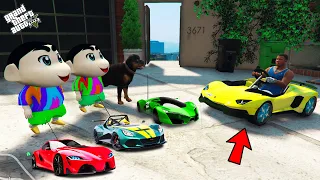 GTA 5 : Franklin Gifting New Super RC Toy Cars To Shinchan Pinchan & Chop In GTA 5 ! (GTA 5 Mods)