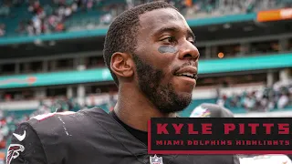 Kyle Pitts career day against the Miami Dolphins | Atlanta Falcons | NFL