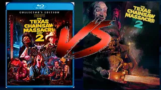 THE TEXAS CHAINSAW MASSACRE PART II - 4K UHD VS BLURAY SIDE BY SIDE COMPARISON