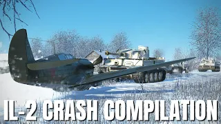 Annoying a Convoy, Airplane Crashes & Explosions! V158 | IL-2 Sturmovik Flight Simulator Crashes