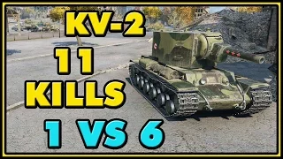 World of Tanks | KV-2 - 11 Kills - 3.8K Damage