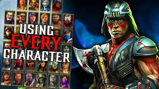 Winning with 37 CHARACTERS against ALL VIEWERS… (Attempt #2) - Mortal Kombat 11