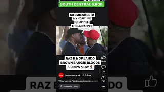 Raz B & Orlando Brown fight over who’s a real Bloods and Crips