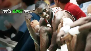 18 Year Old Michael Jordan Sent Him A Scary Message…