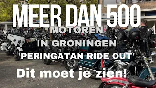 500 ronkende motoren trekken veel bekijks: Molukkers vertrekken vanuit Stad, Peringatan Ride Out'.