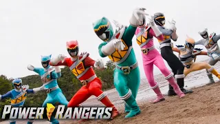 Power Rangers para Niños | Dino Super Charge | Episodio Completo | E10 | De pesca