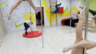 Манекен челендж Mannequin challenge  pole dance