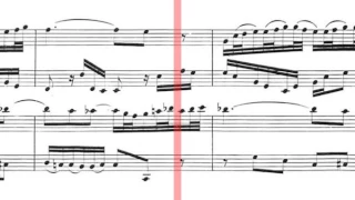 BWV 1044 - Triple Concerto in A Minor (Scrolling)