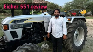 EICHER 551 (4w)/tractor review/49 HP/@infomototamil3335