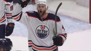 Edmonton Oilers vs Buffalo Sabres |  McDavid sets up Kassians goal
