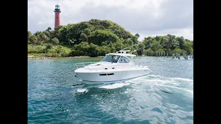 2021 Pursuit 355 Offshore listed for sale with Flagler Yachts.