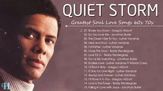 QUIET STORM   LOVE BALLADS   70S 80S R&B SLOW JAMS MIX   RELAXING MUSIC