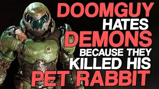 Doomguy Hates Demons Because They Killed His Pet Rabbit (DOOM Eternal vs. Animal Crossing)