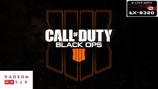 Call of Duty Black Ops 4 Gameplay on AMD FX 8350/RX 560 4GB(1080P FRAME RATE TEST)